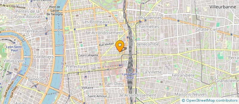 localisation de l'entreprise COPROPRIETE  LYON