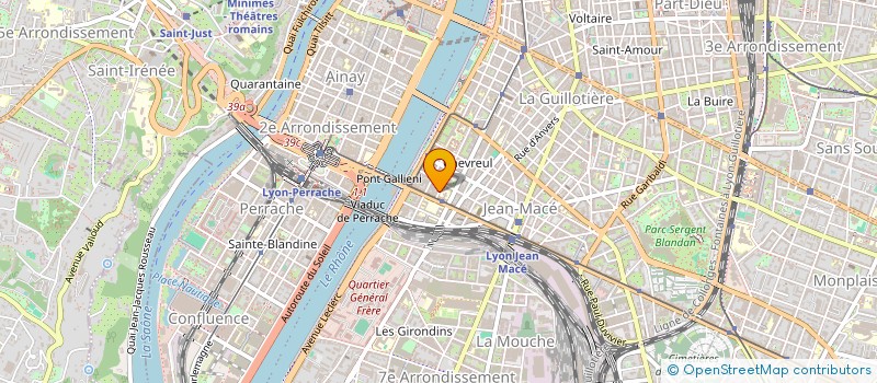 localisation de l'entreprise COPROPRIETE  LYON