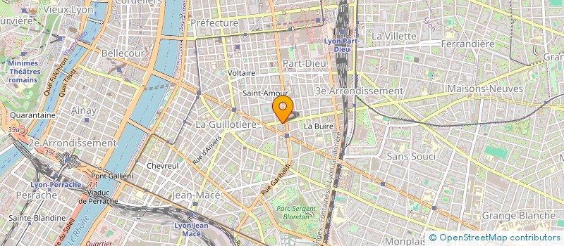 localisation de l'entreprise COPROPRIETE  LYON