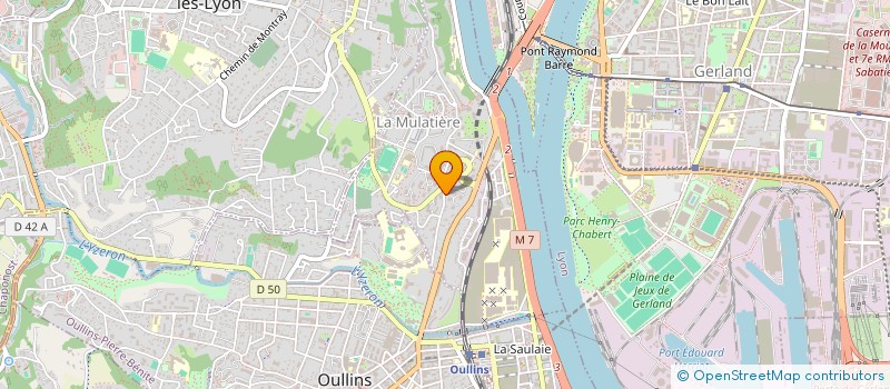 localisation de l'entreprise COPROPRIETE à LA MULATIERE