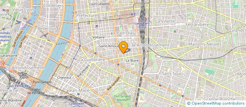 localisation de l'entreprise COPROPRIETE  LYON