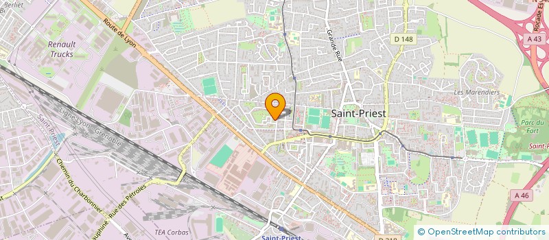localisation de l'entreprise COPROPRIETE  SAINT-PRIEST