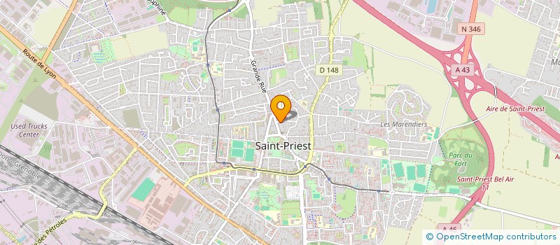 localisation de l'entreprise COPROPRIETE  SAINT-PRIEST