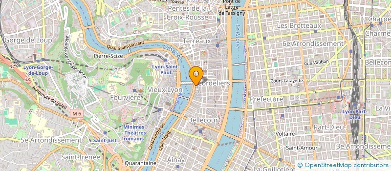 localisation de l'entreprise COPROPRIETE  LYON