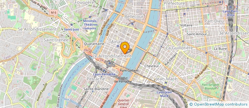 localisation de l'entreprise COPROPRIETE  LYON