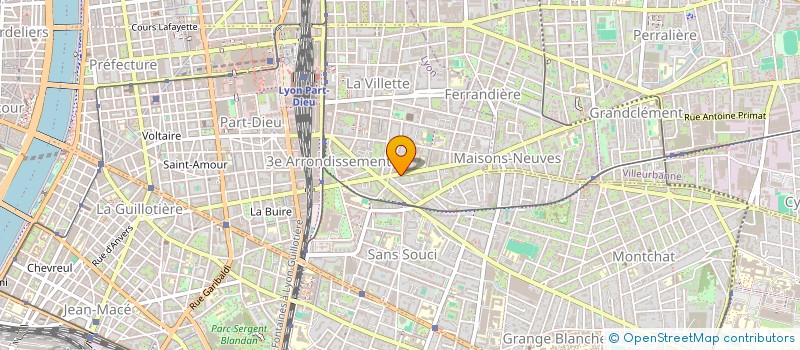 localisation de l'entreprise COPROPRIETE  LYON