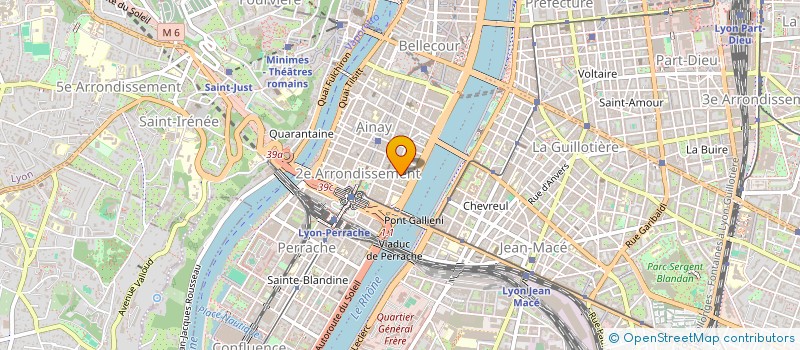 localisation de l'entreprise COPROPRIETE  LYON