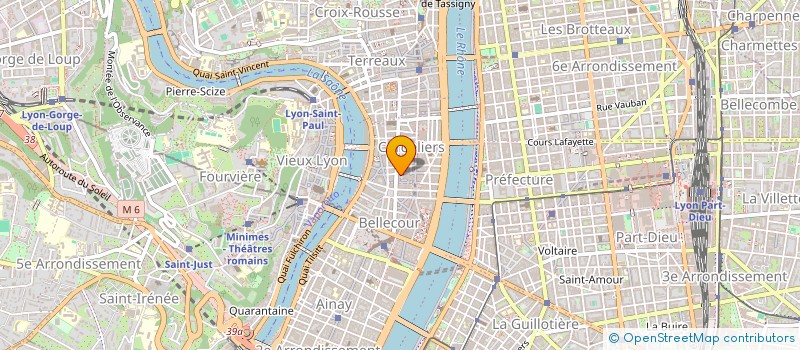 localisation de l'entreprise COPROPRIETE  LYON