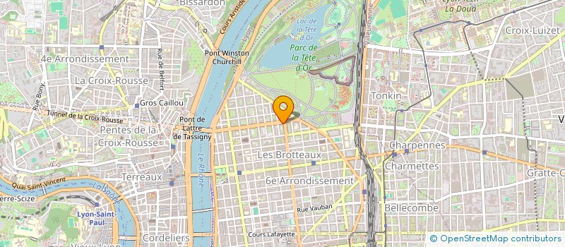 localisation de l'entreprise COPROPRIETE  LYON