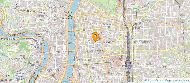 localisation de l'entreprise COPROPRIETE  LYON