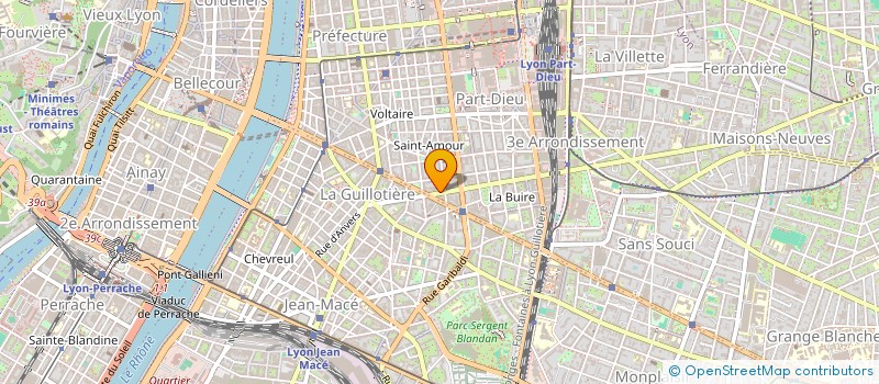 localisation de l'entreprise COPROPRIETE  LYON