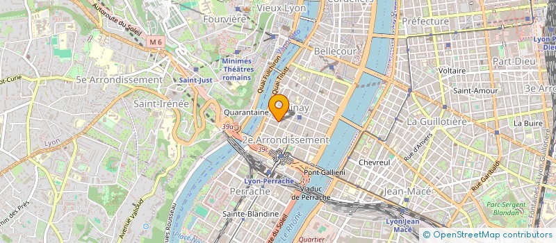 localisation de l'entreprise COPROPRIETE  LYON