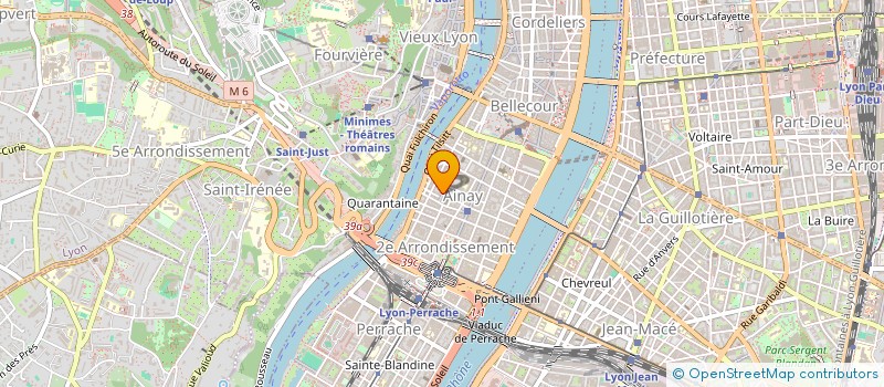 localisation de l'entreprise COPROPRIETE  LYON