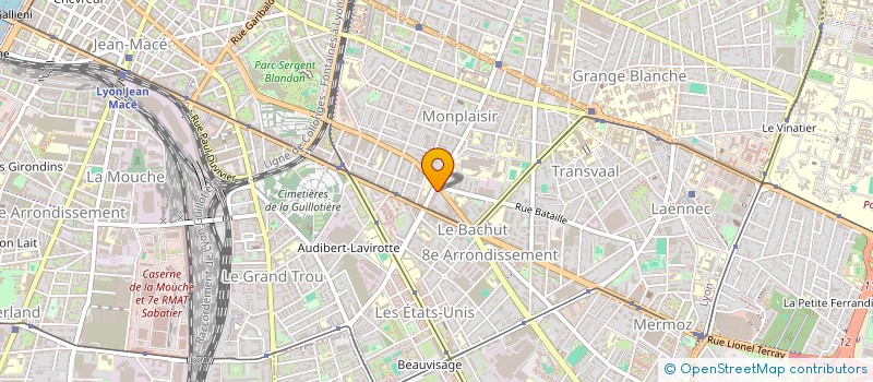 localisation de l'entreprise COPROPRIETE  LYON