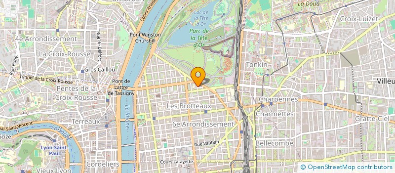 localisation de l'entreprise COPROPRIETE  LYON