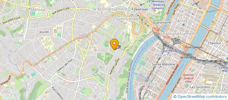 localisation de l'entreprise COPROPRIETE  SAINTE-FOY-LES-LYON