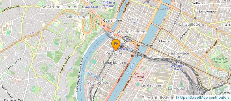 localisation de l'entreprise COPROPRIETE  LYON