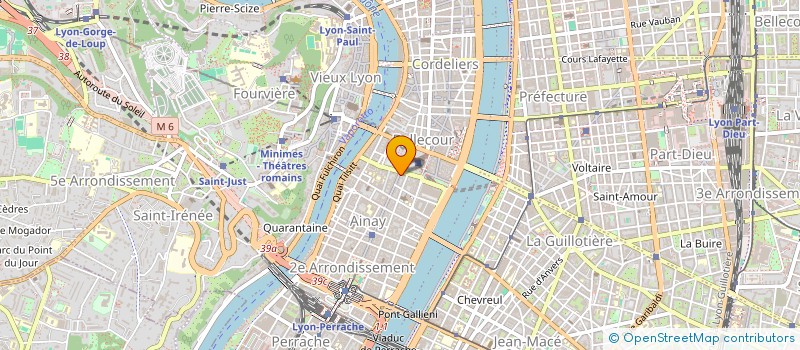 localisation de l'entreprise COPROPRIETE  LYON