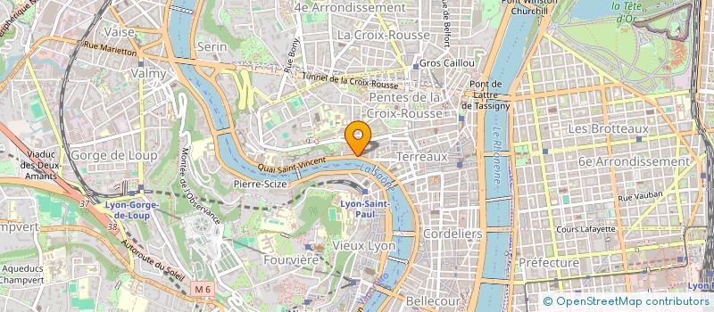 localisation de l'entreprise COPROPRIETE à LYON