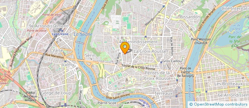 localisation de l'entreprise COPROPRIETE  LYON