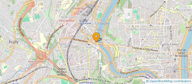 localisation de l'entreprise COPROPRIETE  LYON