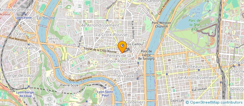 localisation de l'entreprise COPROPRIETE à LYON