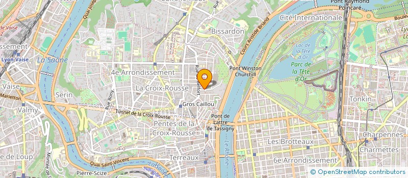 localisation de l'entreprise COPROPRIETE  LYON