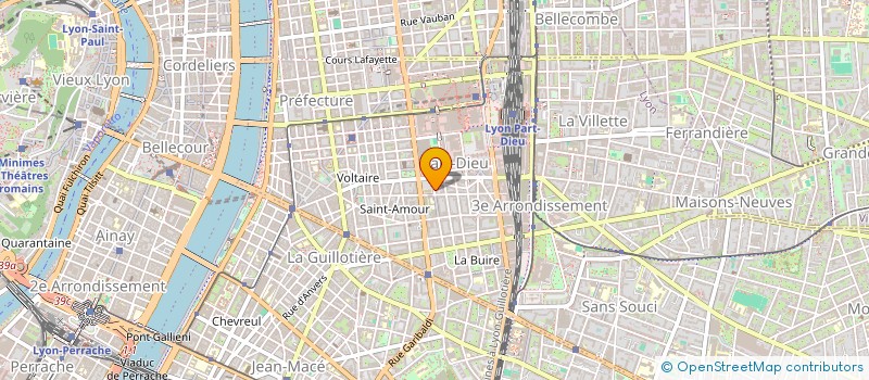 localisation de l'entreprise COPROPRIETE  LYON