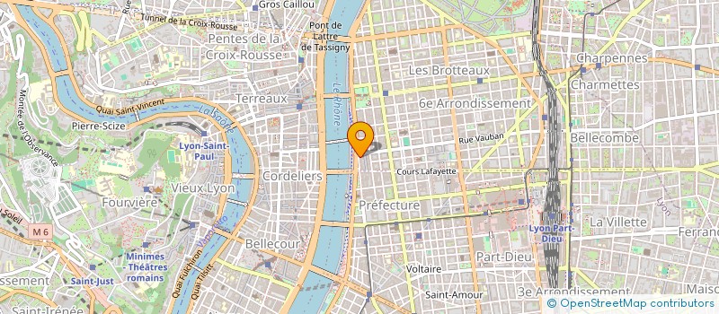 localisation de l'entreprise COPROPRIETE  LYON