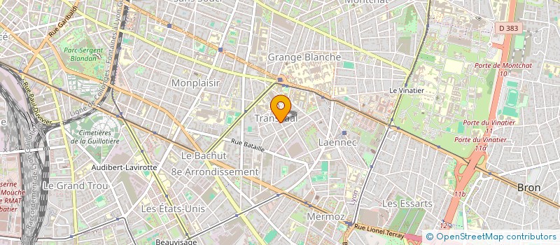 localisation de l'entreprise COPROPRIETE  LYON