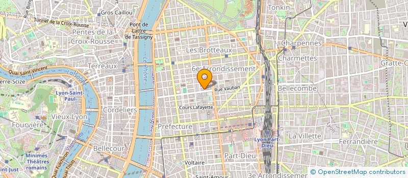 localisation de l'entreprise COPROPRIETE  LYON