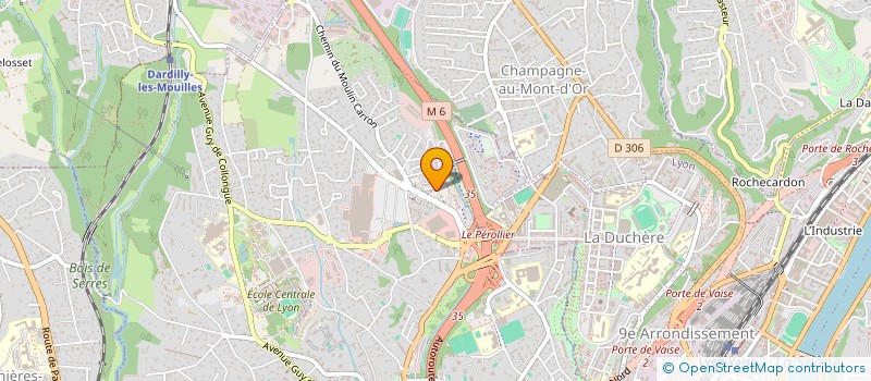 localisation de l'entreprise COPROPRIETE  ECULLY