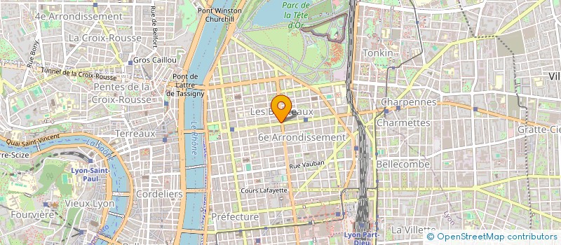 localisation de l'entreprise COPROPRIETE  LYON