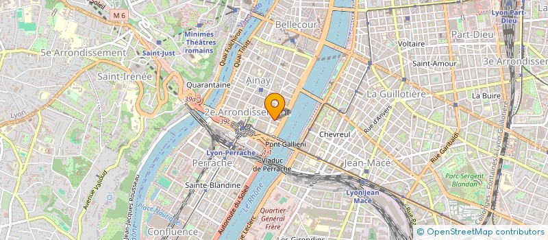 localisation de l'entreprise COPROPRIETE  LYON