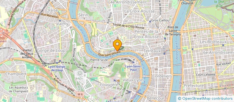 localisation de l'entreprise COPROPRIETE à LYON