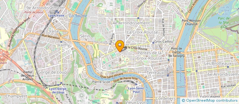 localisation de l'entreprise COPROPRIETE à LYON