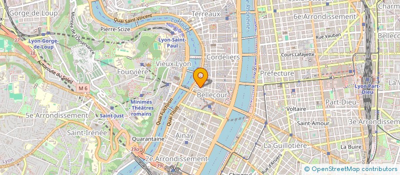 localisation de l'entreprise COPROPRIETE  LYON