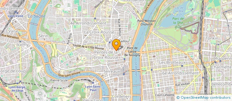 localisation de l'entreprise COPROPRIETE à LYON