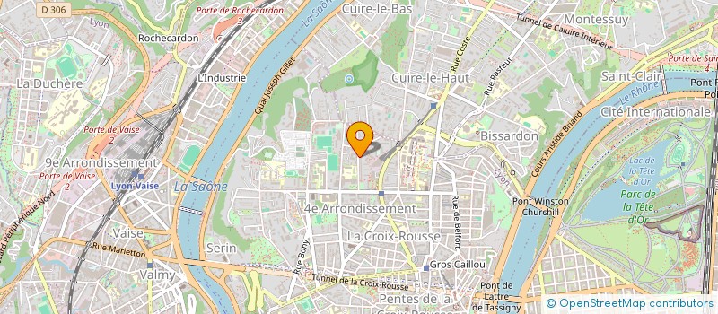 localisation de l'entreprise COPROPRIETE  LYON