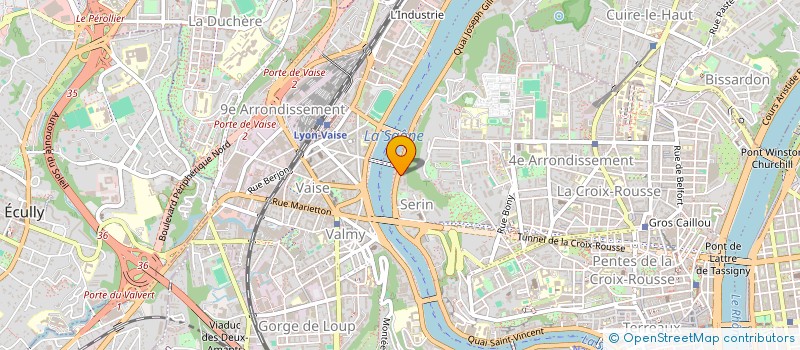 localisation de l'entreprise COPROPRIETE  LYON