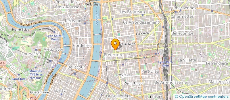 localisation de l'entreprise COPROPRIETE  LYON