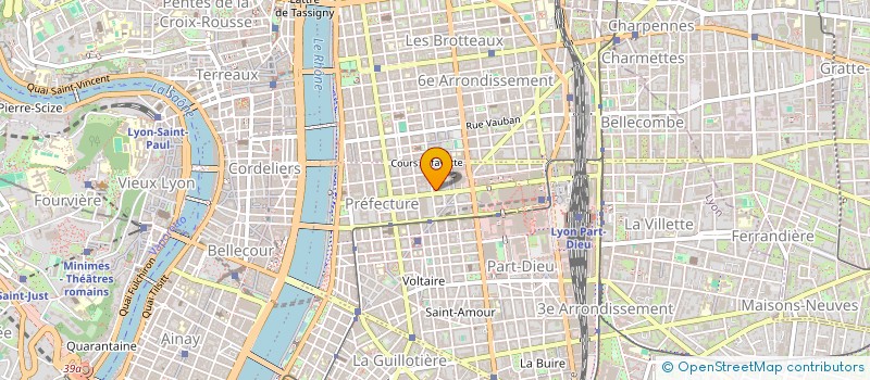 localisation de l'entreprise COPROPRIETE à LYON