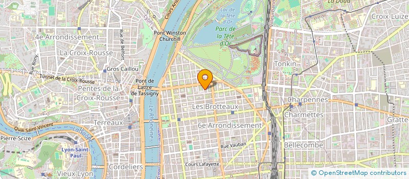 localisation de l'entreprise COPROPRIETE  LYON