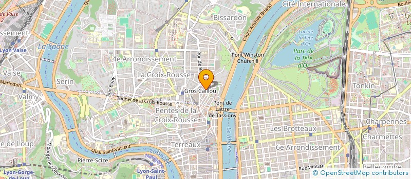 localisation de l'entreprise COPROPRIETE  LYON