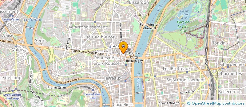 localisation de l'entreprise COPROPRIETE à LYON