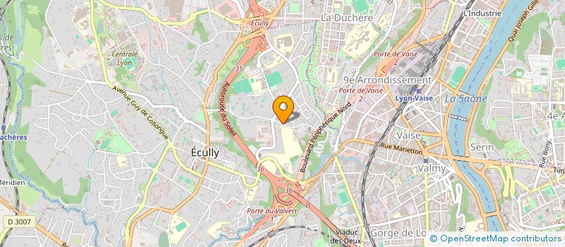 localisation de l'entreprise COPROPRIETE  ECULLY