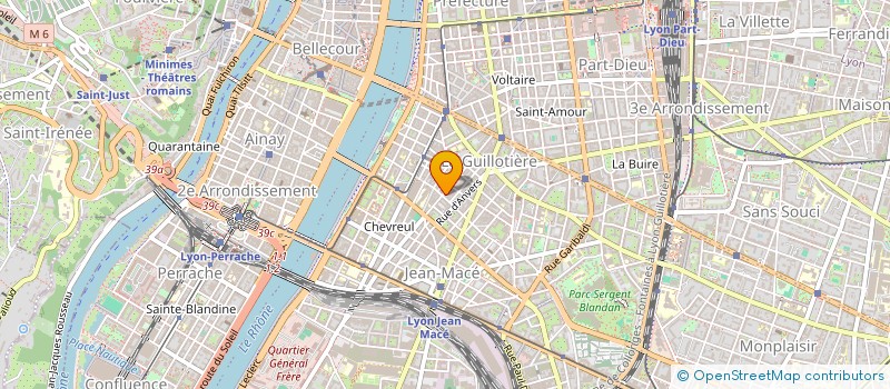 localisation de l'entreprise COPROPRIETE  LYON