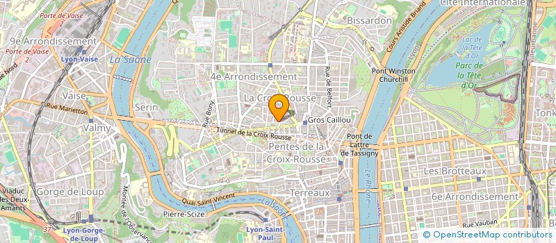 localisation de l'entreprise COPROPRIETE  LYON