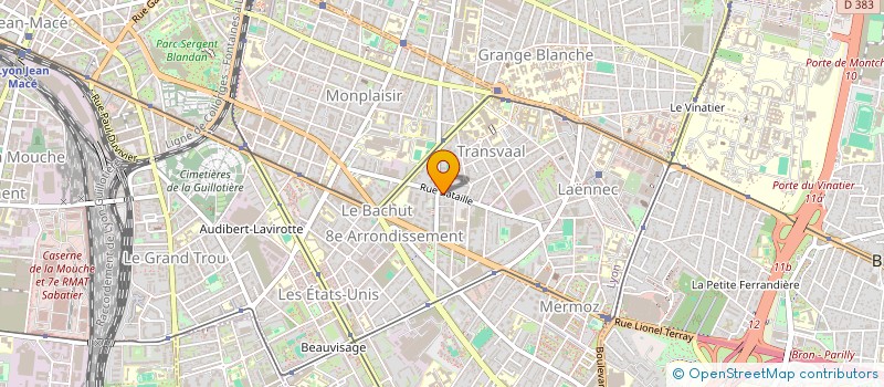 localisation de l'entreprise COPROPRIETE  LYON