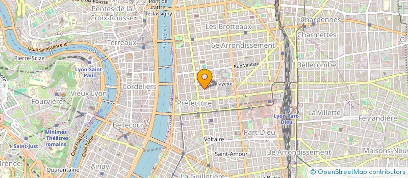 localisation de l'entreprise COPROPRIETE  LYON